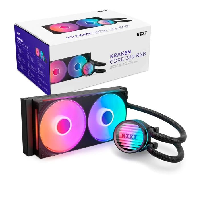 NZXT Kraken Core 240 RGB Logo