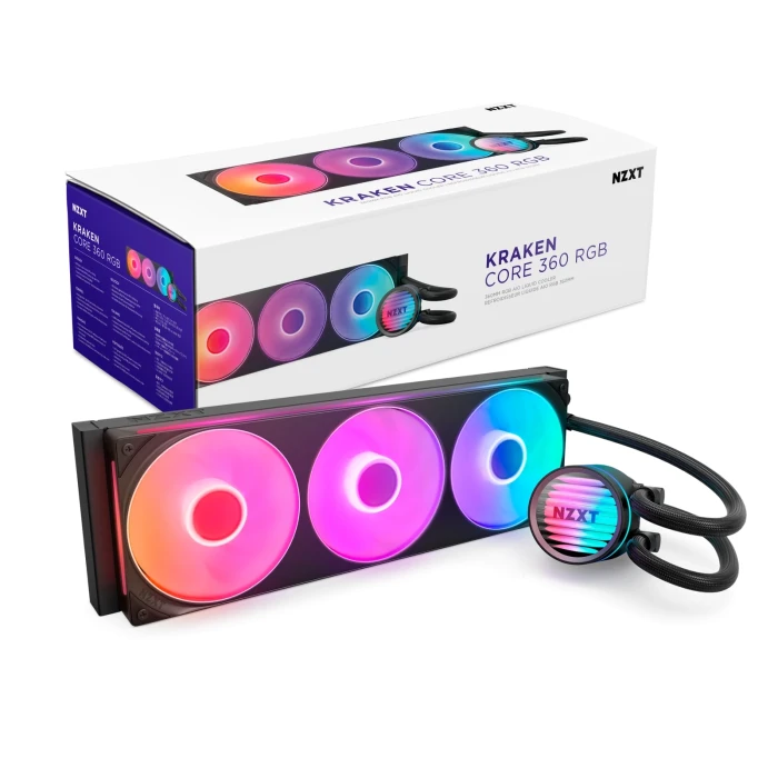 NZXT Kraken Core 360 RGB Logo