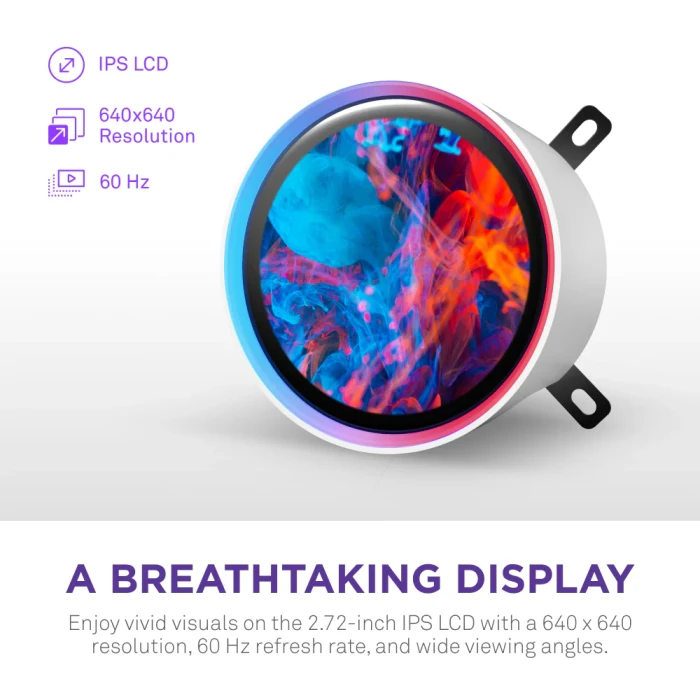 NZXT Kraken Elite 280 RGB LCD v2 White
