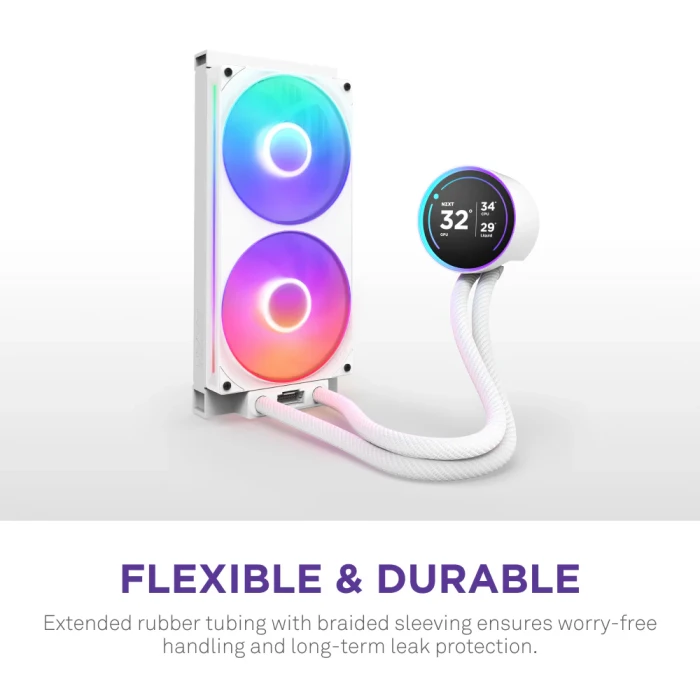 NZXT Kraken Elite 280 RGB LCD v2 White