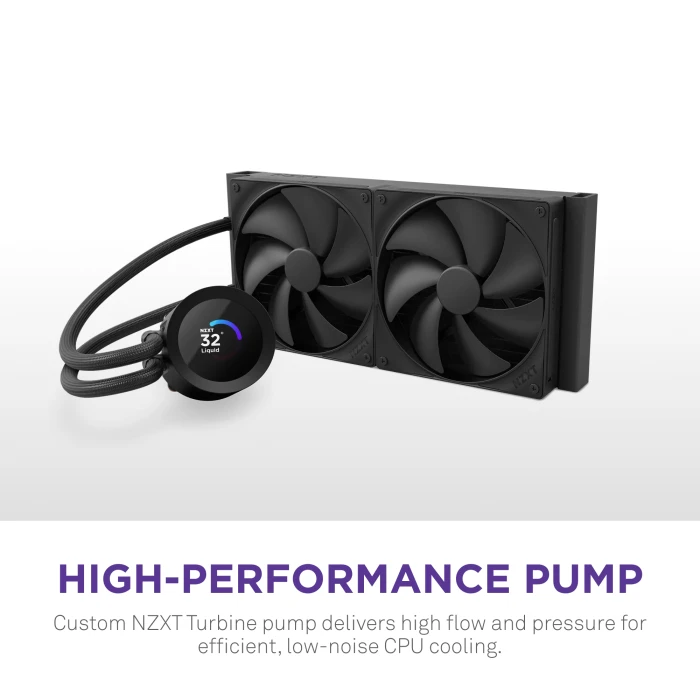 NZXT Kraken Plus 240 LCD Black