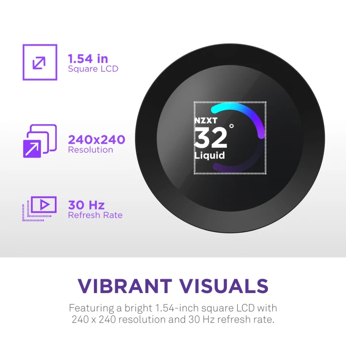 NZXT Kraken Plus 240 LCD Black