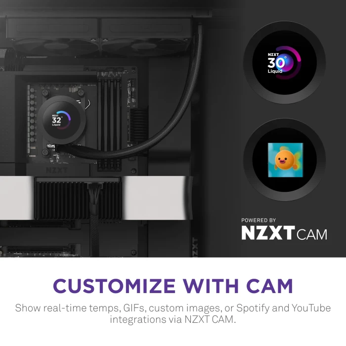 NZXT Kraken Plus 240 LCD Black