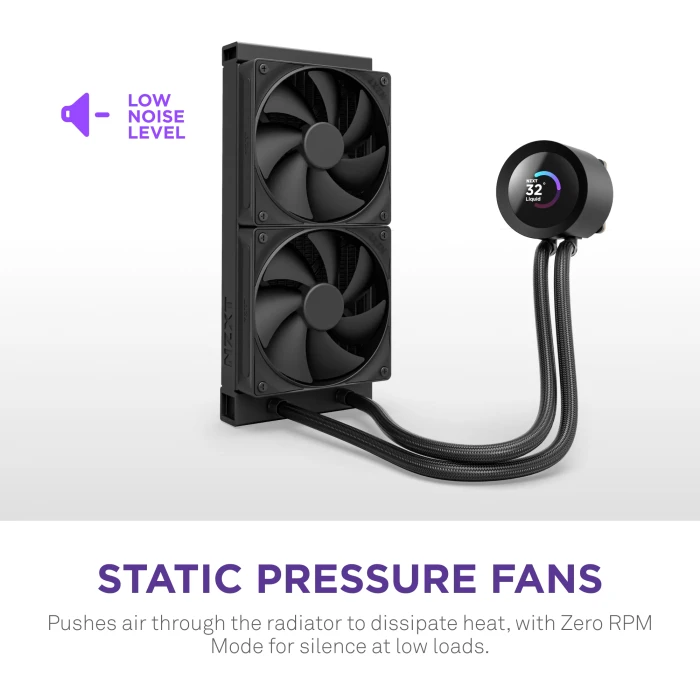 NZXT Kraken Plus 240 LCD Black