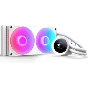 NZXT Kraken Plus 240 RGB LCD White