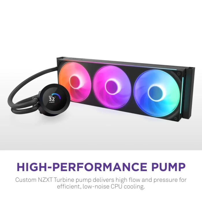 NZXT Kraken Plus 360 RGB LCD Black
