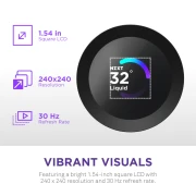NZXT Kraken Plus 360 RGB LCD Black