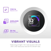 NZXT Kraken Plus 360 RGB LCD White