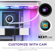 NZXT Kraken Plus 360 RGB LCD White