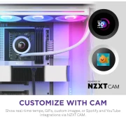 NZXT Kraken Plus 360 RGB LCD White