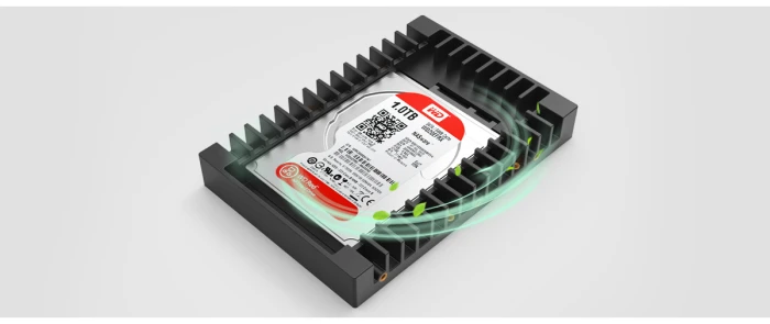 Orico кади за харддиск HDD Caddy 2.5-to-3.5 inch - 1125SS-V1-BK-BP