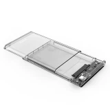 Orico външна кутия за диск Storage - Case - 2.5 inch 10Gbps Type-C Transparent - 2139C3-G2-CR-BP
