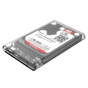 Orico външна кутия за диск Storage - Case - 2.5 inch 10Gbps Type-C Transparent - 2139C3-G2-CR-BP