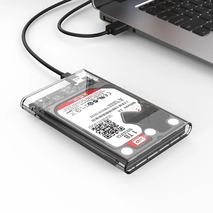 Orico  2.5 inch 10Gbps Type-C Transparent