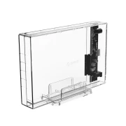 Orico кутия за диск Storage - Case - 3.5 inch USB3.0 transparent, Vertical - 3159U3