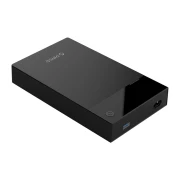 Orico кутия за диск Storage - Case - 3.5 inch, USB3.0, Built-in Power adapter, UASP, black - 3599U3