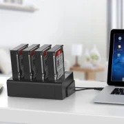 Orico докинг станция Storage - HDD/SSD Dock/Duplicator - 4x 2.5 and 3.5 inch USB3.0, black - 6648US3-C