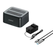 Orico Dock 2 x HDD/SSD 2.5"/3.5" USB-C/A