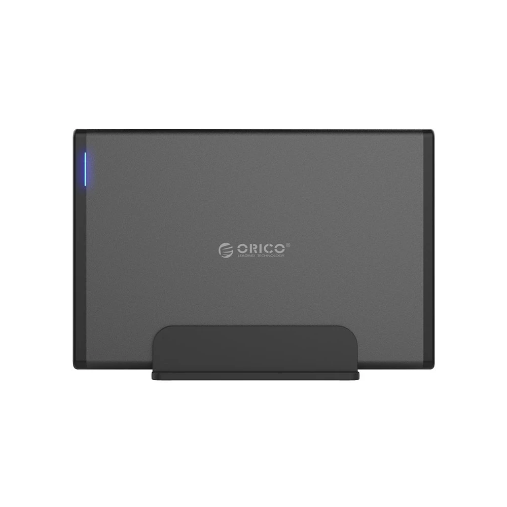 Orico кутия за диск Storage - Case - 3.5 inch Vertical, USB3.0, Power adapter, UASP, black - 7688U3-BK