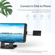 Orico преходник Adapter OTG - USB Micro B to USB3.0 AF - CBT-UM01-BK