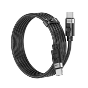 Orico кабел USB C-to-C PD 60W Charging 1.0m Black