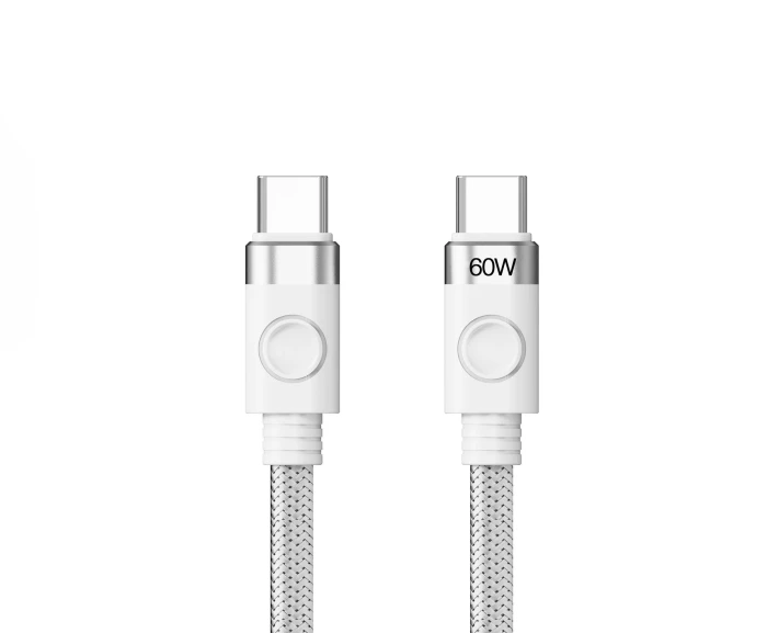 Orico кабел USB C-to-C PD 60W Charging 1.0m White