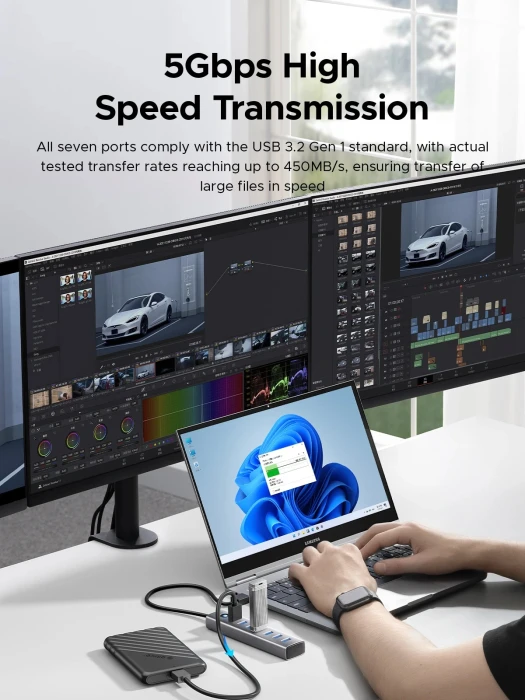 Orico CL7U-U3 7 x USB 5Gbps