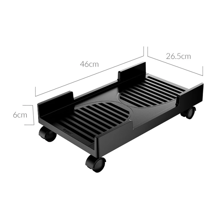 Orico поставка за компютър PC Stand - Computer Bracket - Water Resistant, Black - CPB3-BK