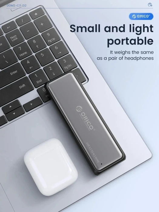 Orico външна кутия за диск M.2 NVMe/SATA M/B key
