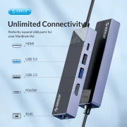 Orico DM-10P 10in1 USB-C