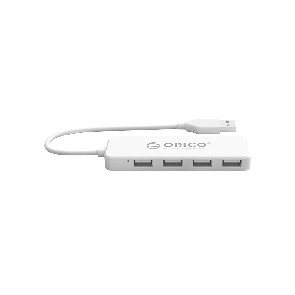 Orico хъб USB2.0 HUB 4 port White - FL01-WH