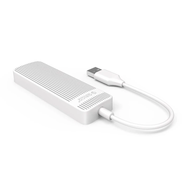 Orico хъб USB2.0 HUB 4 port White - FL02-WH