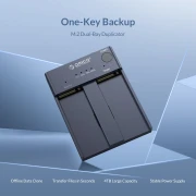 Orico докинг станция Storage - Duplicator for SSD NVMe M.2 - M2P2-C3-C