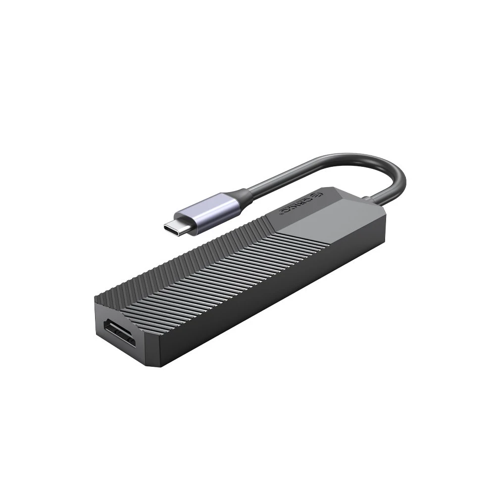 Orico докинг станция Docking Station Type-C 5-in-1 - MDK-5P Black - Card Reader, HDMI, USB3.0 x1, USB2.0 x1
