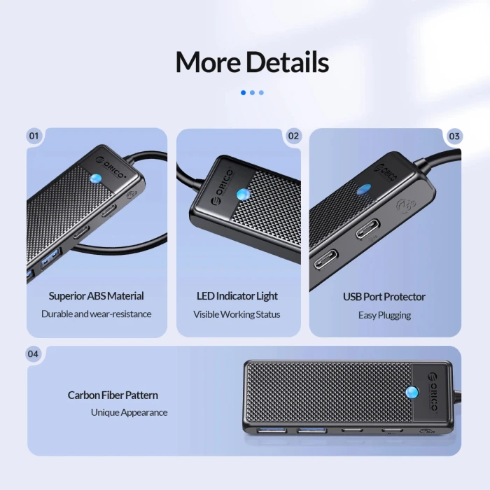 Orico PAPW2AC-C3 4 x USB