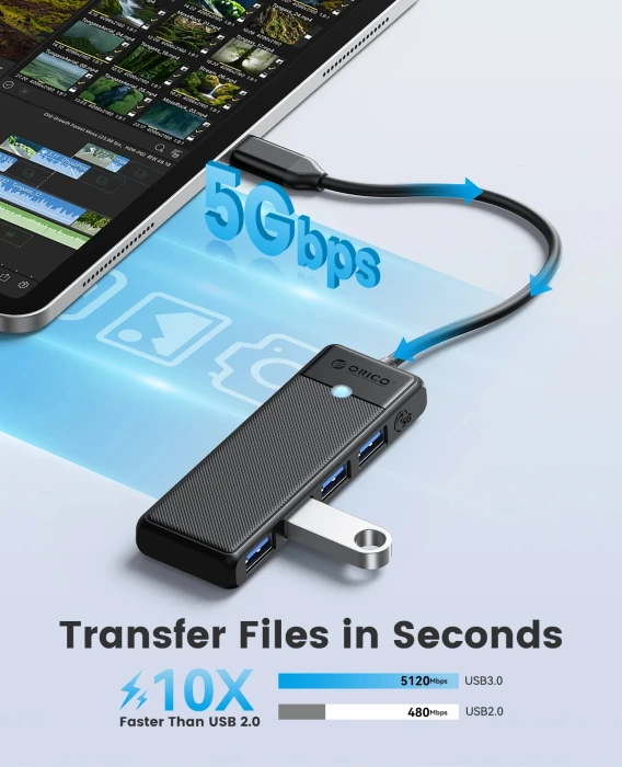 Orico PAPW4A-C3 4 x USB 5Gbps