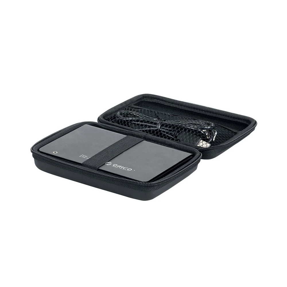 Orico калъф за външни дискове Portable Storage Bag - 2.5" Black - PHB-25-BK