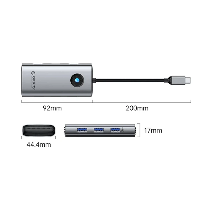 Orico PW11-6P25R 6in1 USB-C