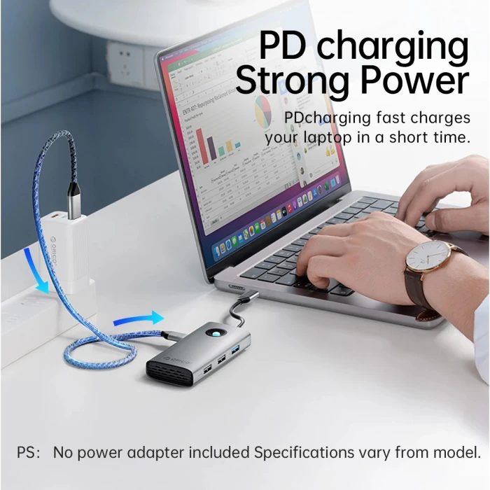 Orico PW11-6P25R 6in1 USB-C