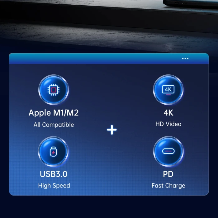 Orico PW11-6P25R 6in1 USB-C