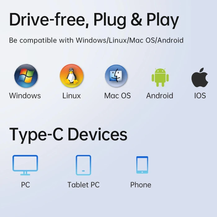 Orico PW11-6P25R 6in1 USB-C