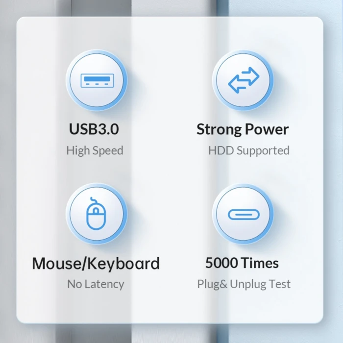 Orico хъб HUB USB3.1 Type-C 4 port - 4 x USB3.0 Black - PW4U-C3-015-BK