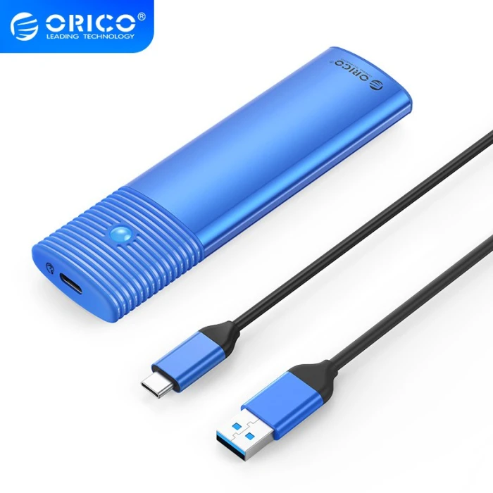 Orico кутия за диск M.2 SATA Blue