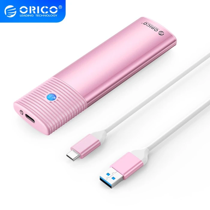 Orico кутия за диск M.2 SATA Pink