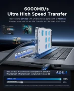 USB-C Thunderbolt 5 80Gbps 240W - 1.0m