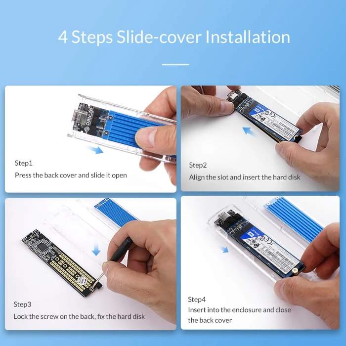 Orico M.2 NVMe Type-C - TCM2-C3-BK