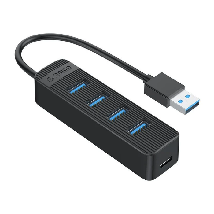 Orico хъб USB3.0 HUB 4 port - Type C input  TWU3-4A-BK