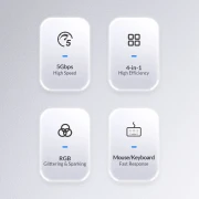 Orico 3 x USB 5Gbps + 3.5mm Audio