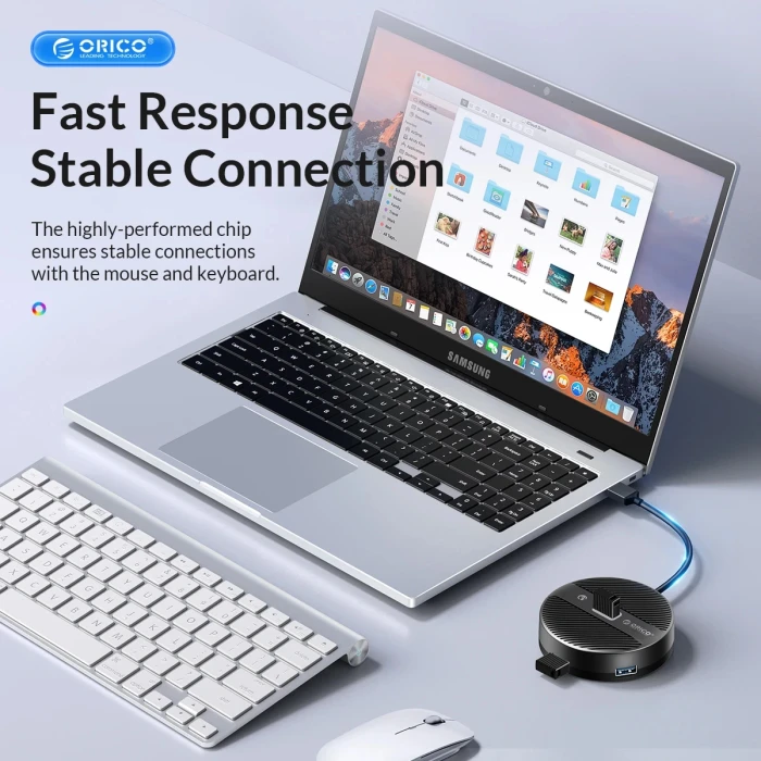 Orico 3 x USB 5Gbps + 3.5mm Audio