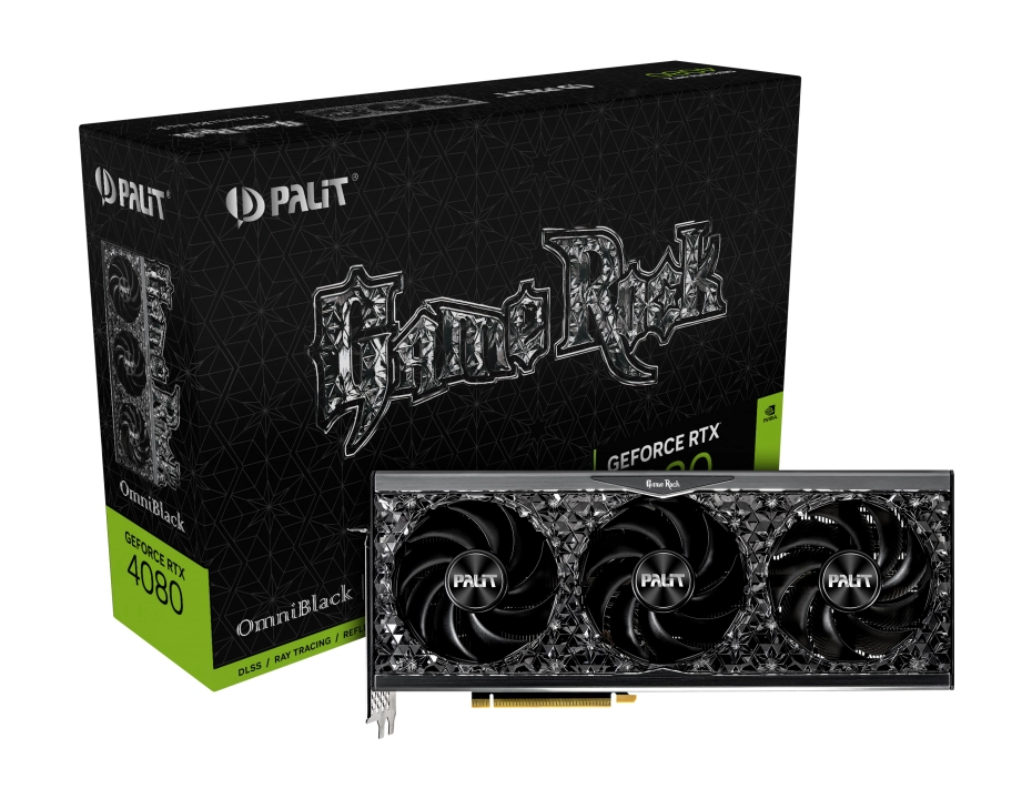 PALIT GeForce RTX 4080 GameRock OmniBlack 16GB GDDR6X